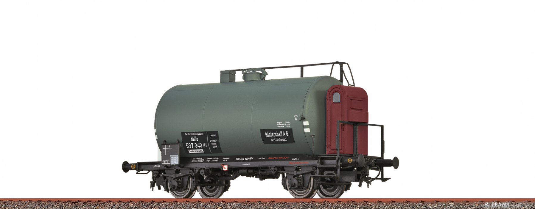 Brawa 50046 DRG Lightweight Tank Car Uerdingen Z [P] Wint