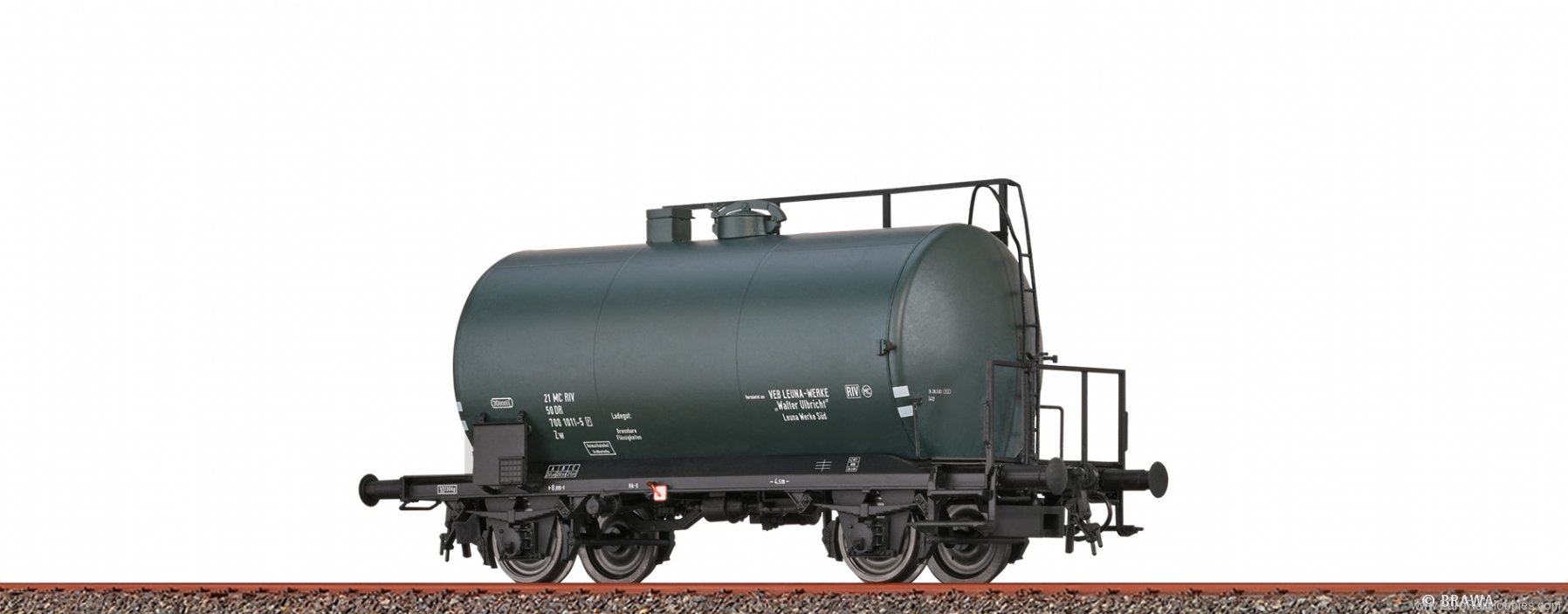 Brawa 50050 Tank Car 2-axle Zw DR
