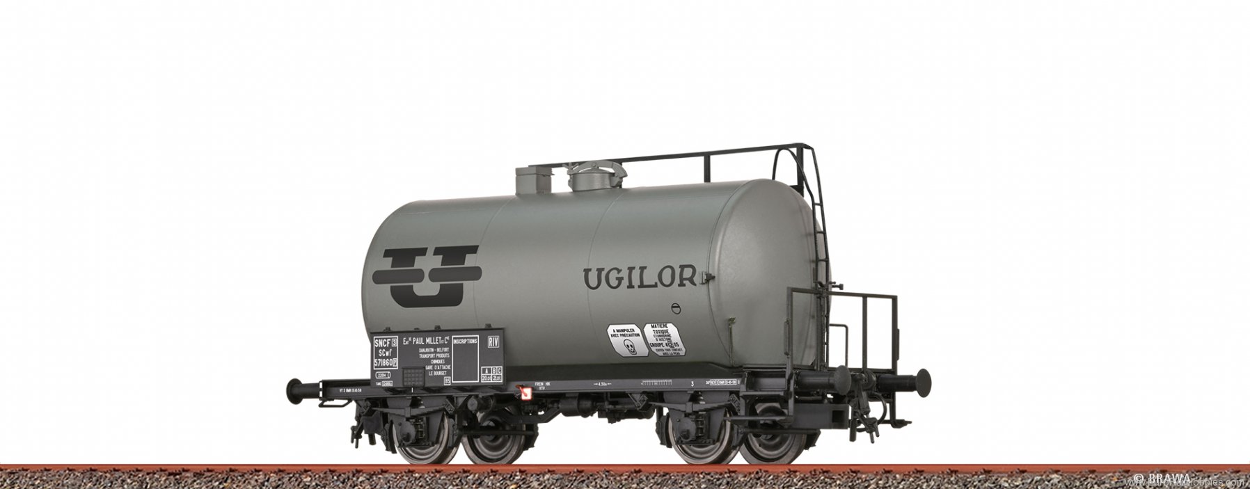 Brawa 50053 Lightweight Tank Car Uerdingen Z [P] UGILOR S