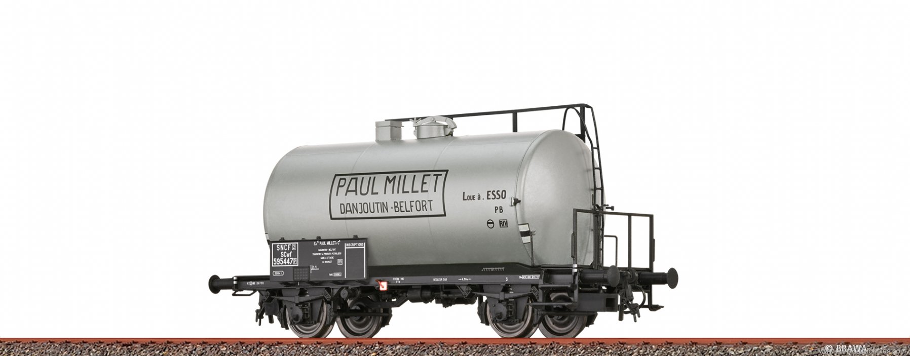 Brawa 50054 SNCF Tank Car SCwf, Paul Millet