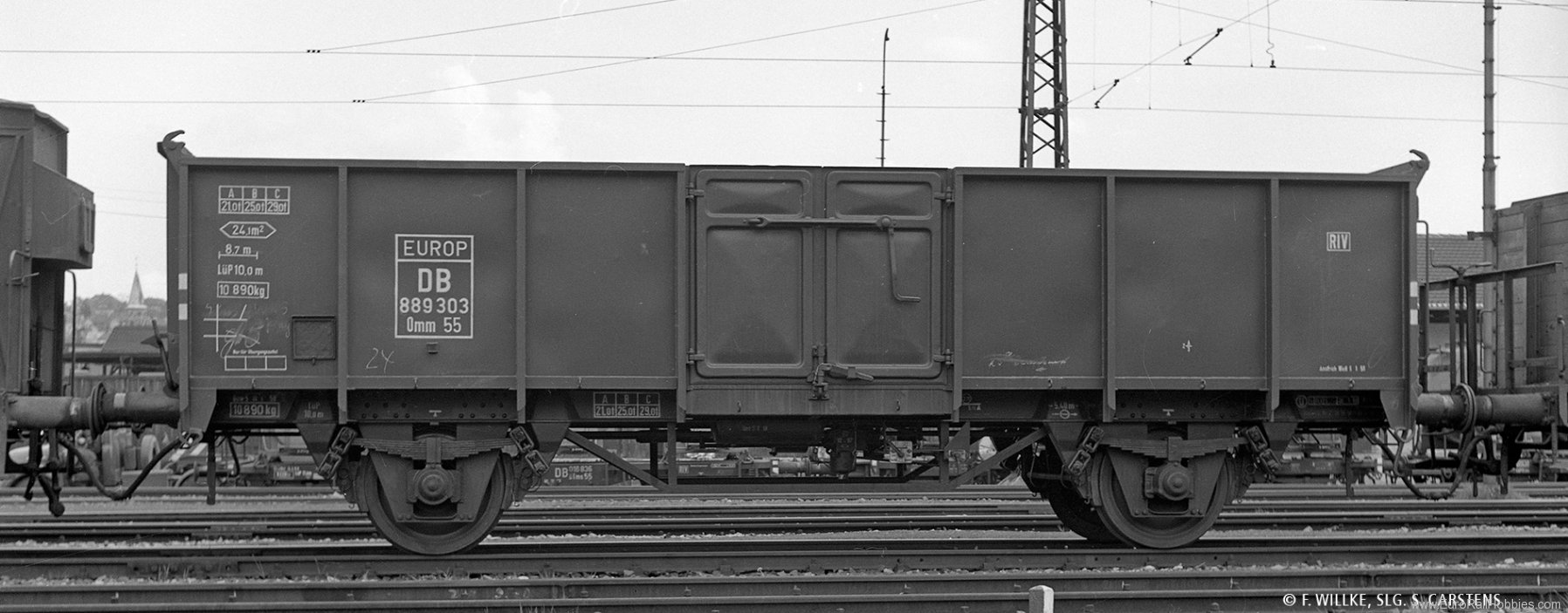 Brawa 50057 Open Freight Car Omm55 DB