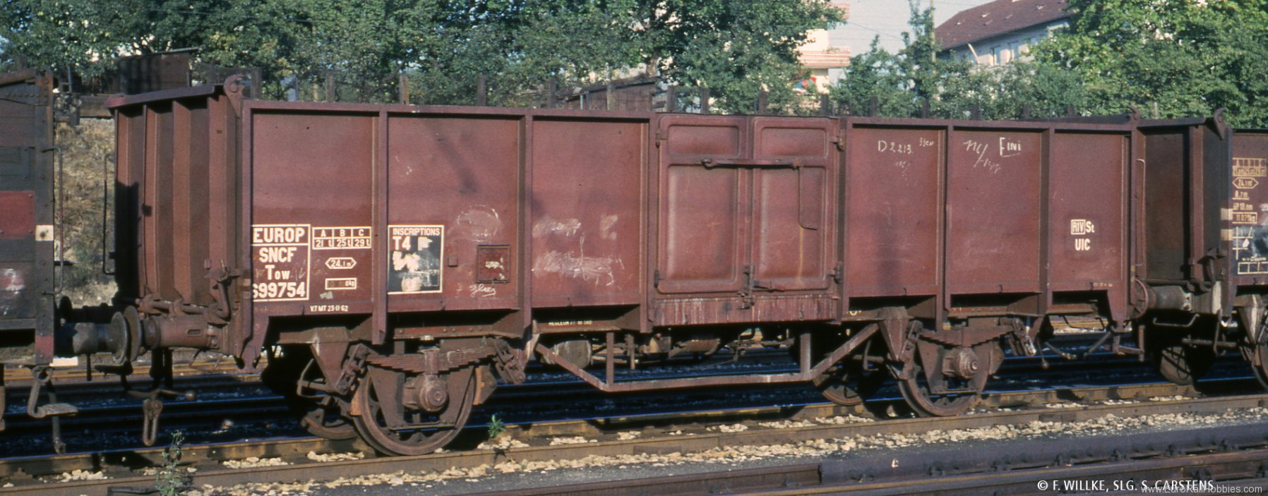 Brawa 50066 Open Freight Car Tow SNCF