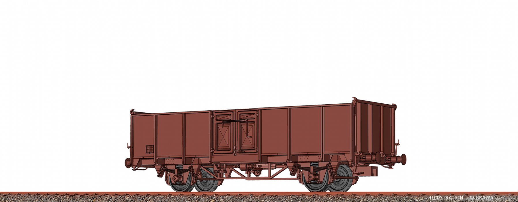 Brawa 50068 Open Freight Car SNCF