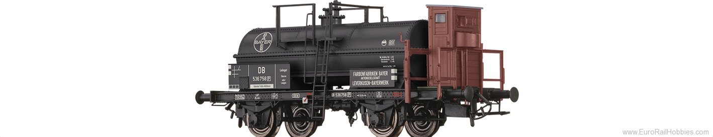 Brawa 50082 BRAWA DB Tank Car 2-axle Z [P] 'Bayer' 
