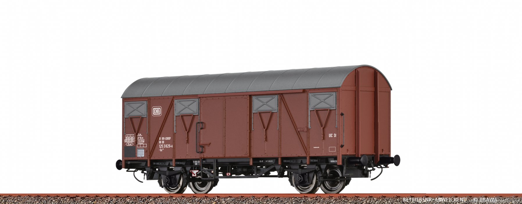 Brawa 50144 Covered Freight Car Gs212 DB