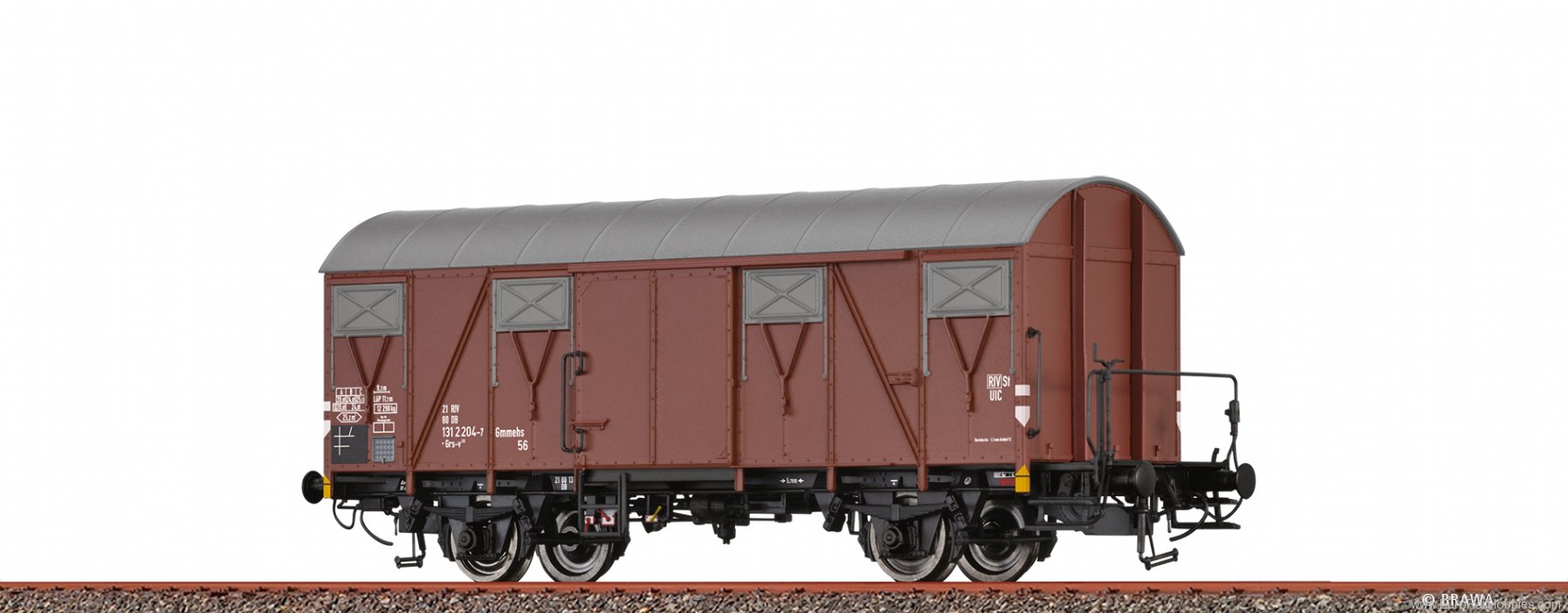 Brawa 50145 Covered Freight Car Grs-v212 DB