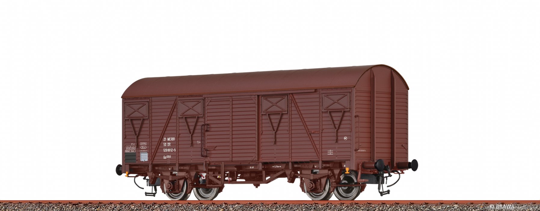 Brawa 50146 Covered Freight Car Gs[1200] DR