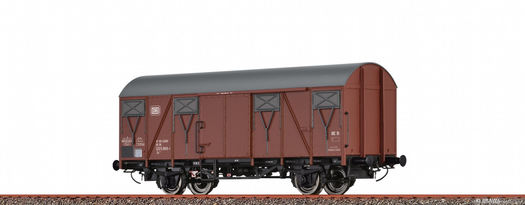 Brawa 50154 Covered Freight Car Gs210 DB