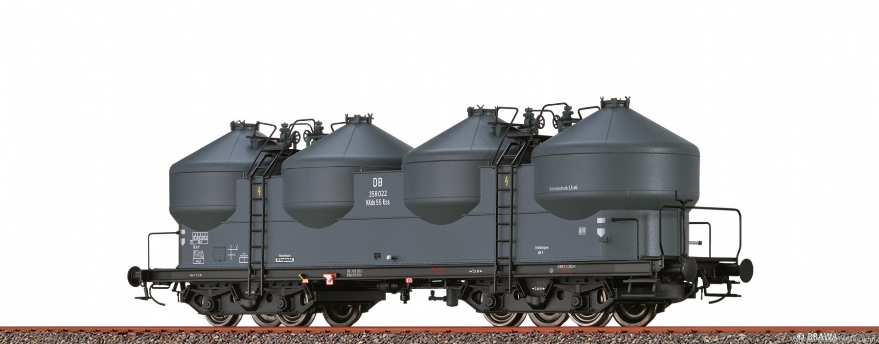 Brawa 50315 Container Car KKds55 DB