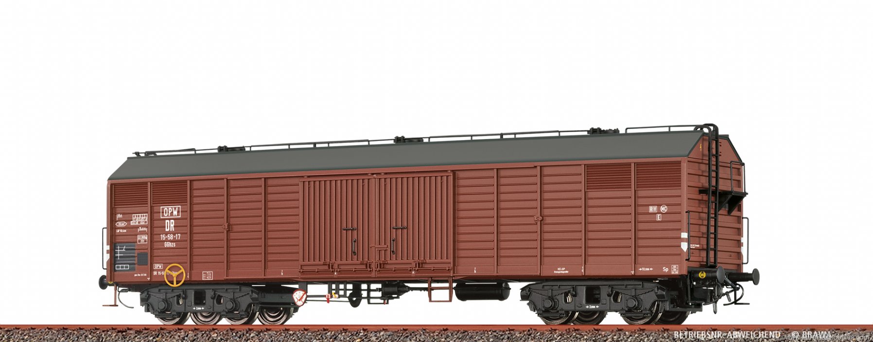 Brawa 50406 Covered Freight Car GGhzs DR