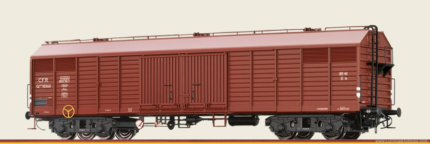 Brawa 50415 CFR Covered Freight Car GASFWV Road no.: 1831