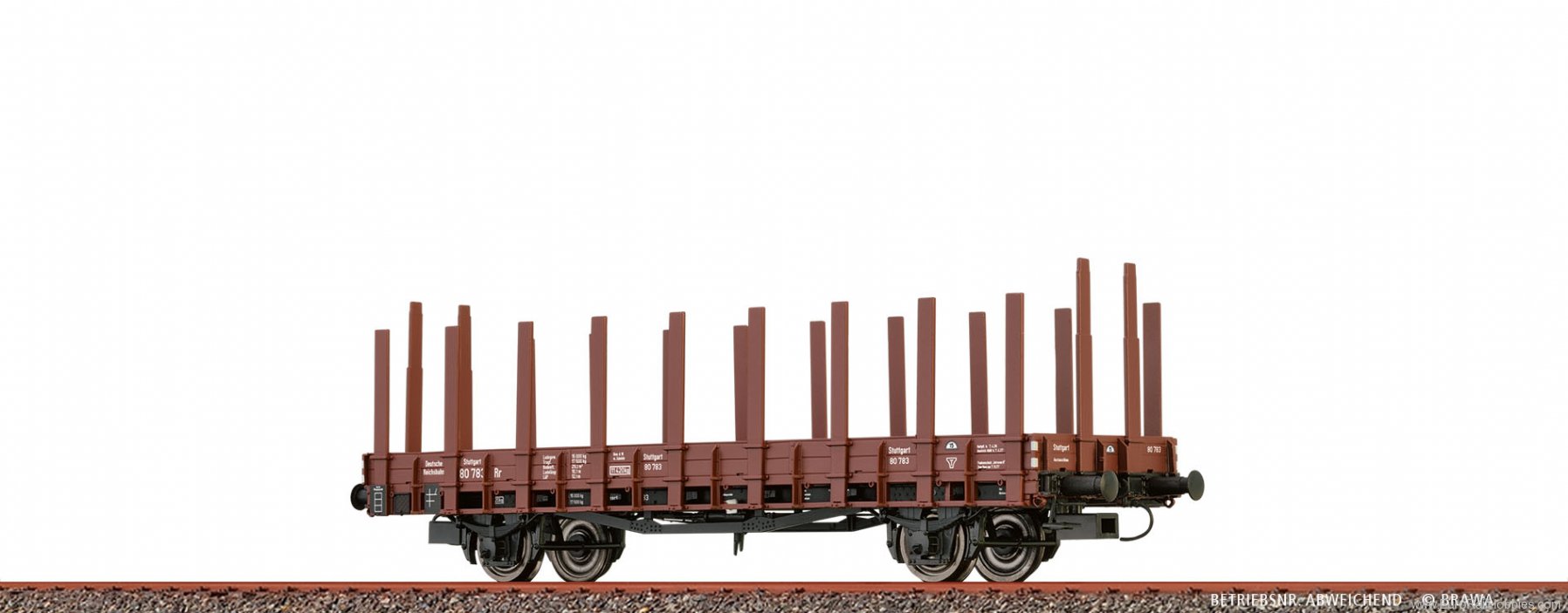 Brawa 50490 Stake Car Rr DRG