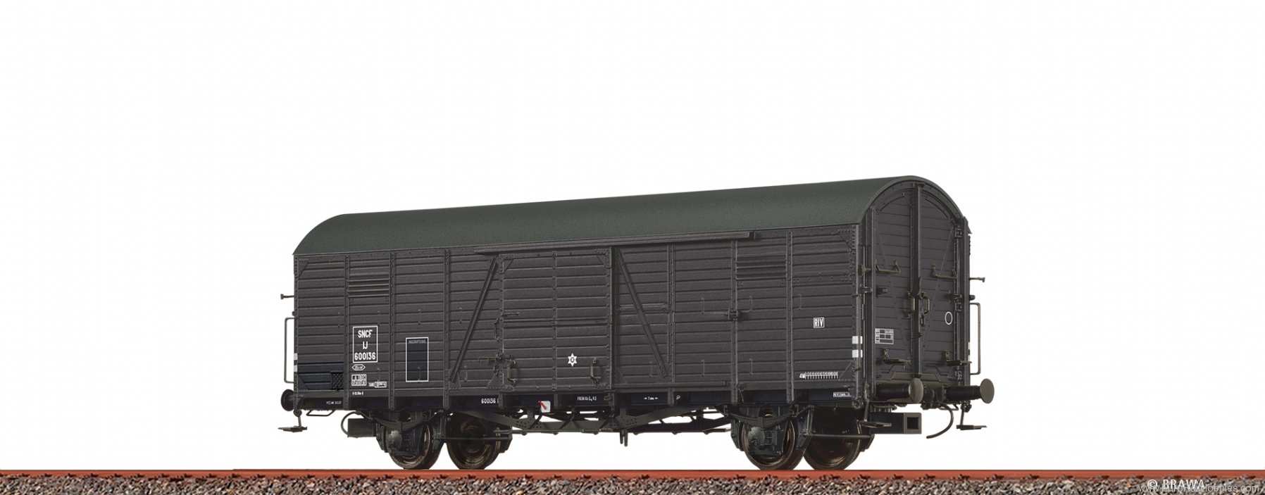 Brawa 50495 Covered Freight Car IJ SNCF