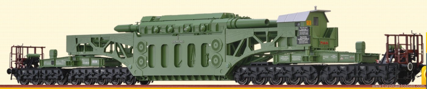 Brawa 50510 Heavy Duty Freight Car Uaai 672.9 RWE DB (Fac