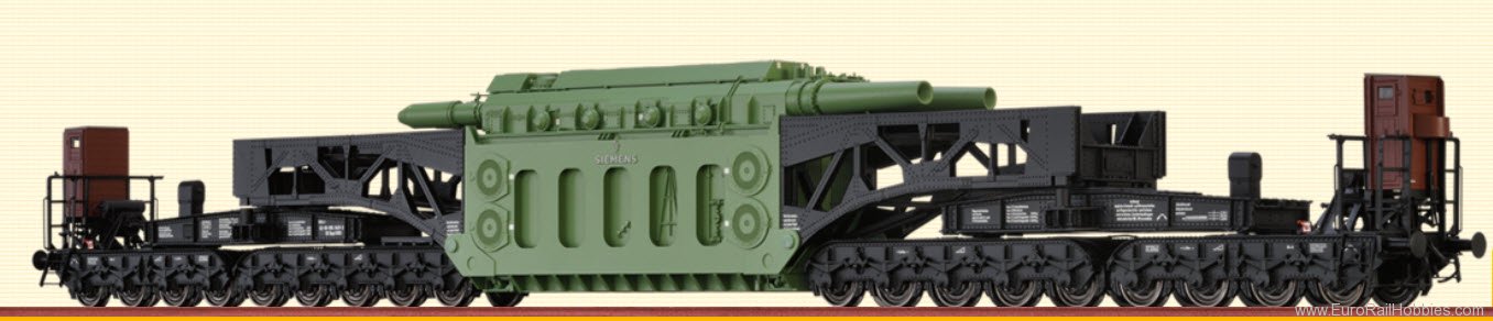 Brawa 50514 Heavy Duty Freight Car Uaai [9950] DR