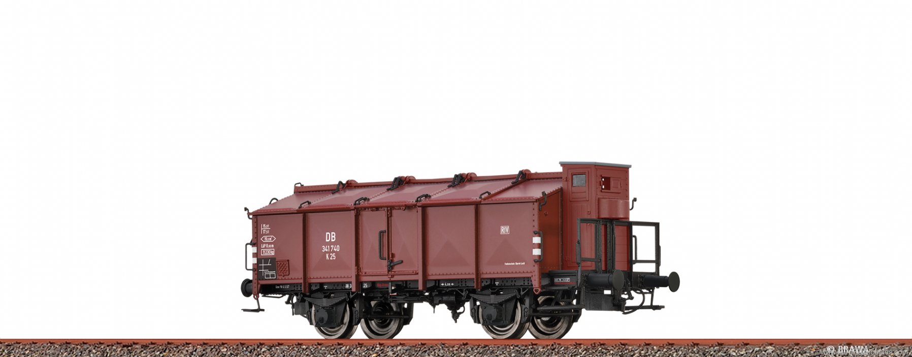 Brawa 50548 H0 Freight Car K 25 DB, III