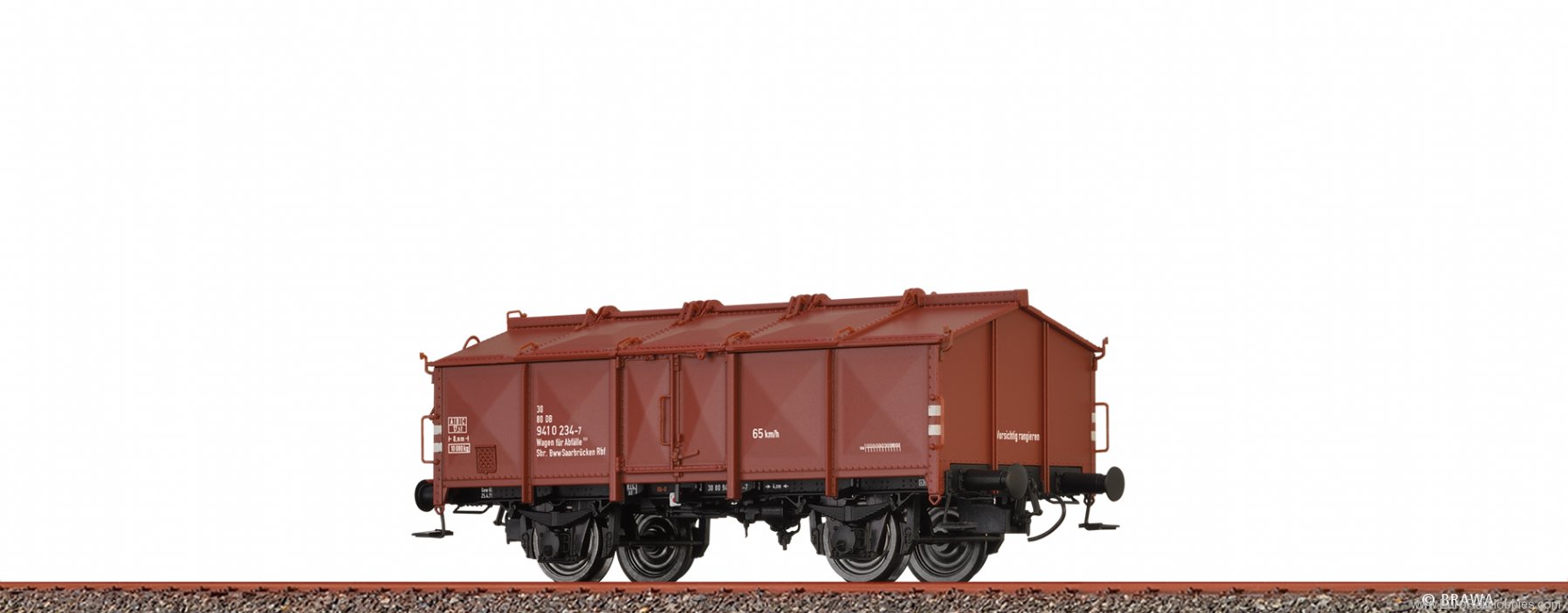 Brawa 50557 Lidded Freight Car Uk-V-25 DB