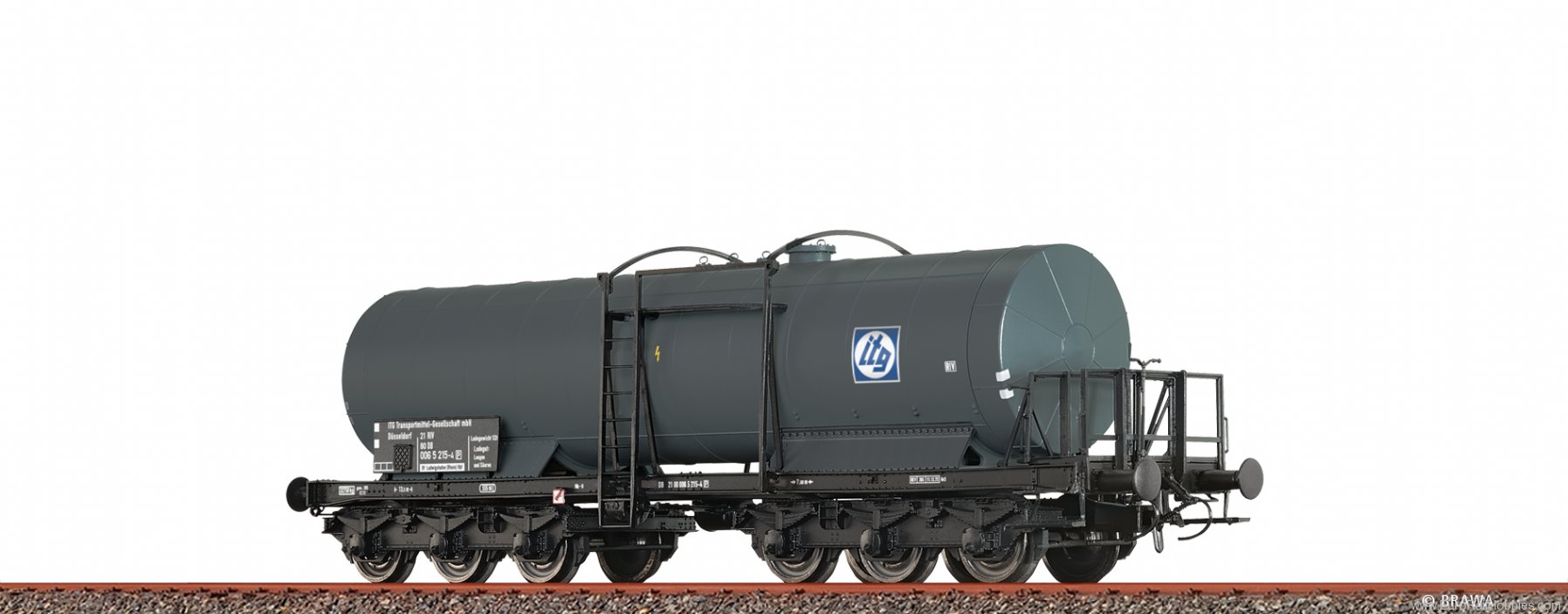 Brawa 50558 DB 6 Axle TANK CAR 'ITG TRANSPORTMITTEL-GESEL