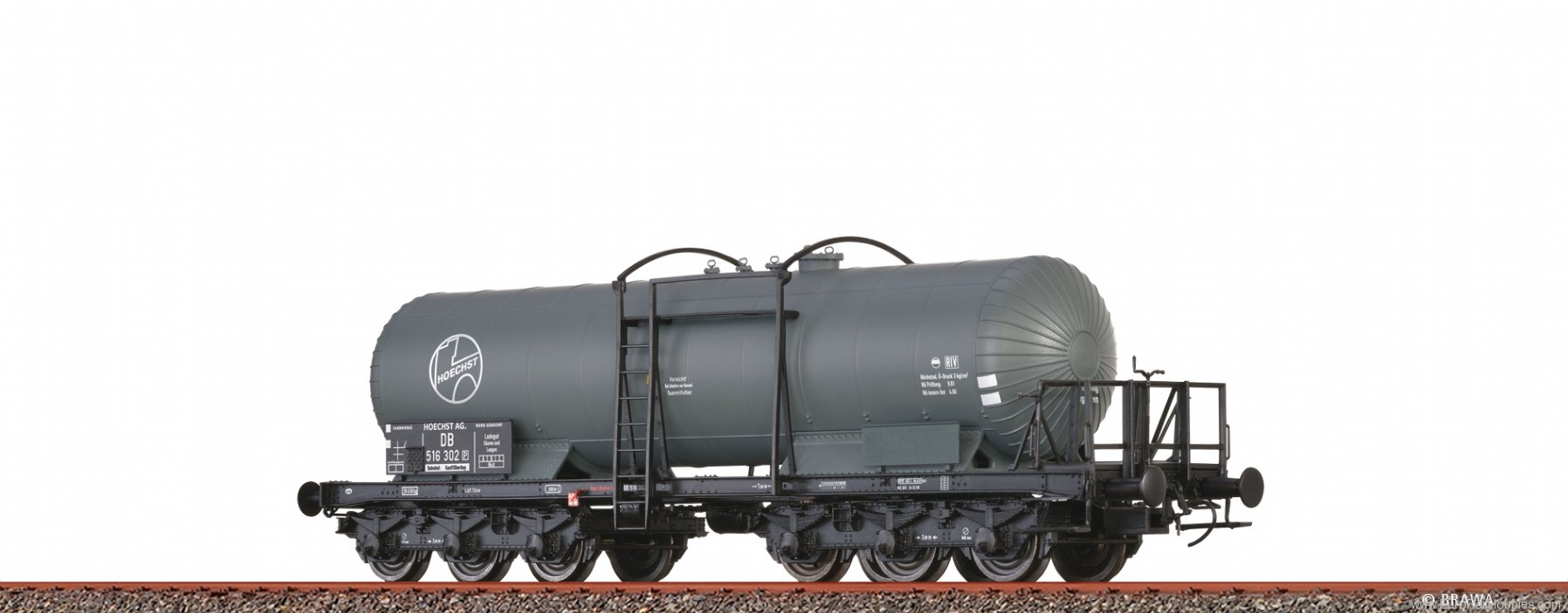 Brawa 50562 Tank Car ZZd [P] HOECHST AG. DB