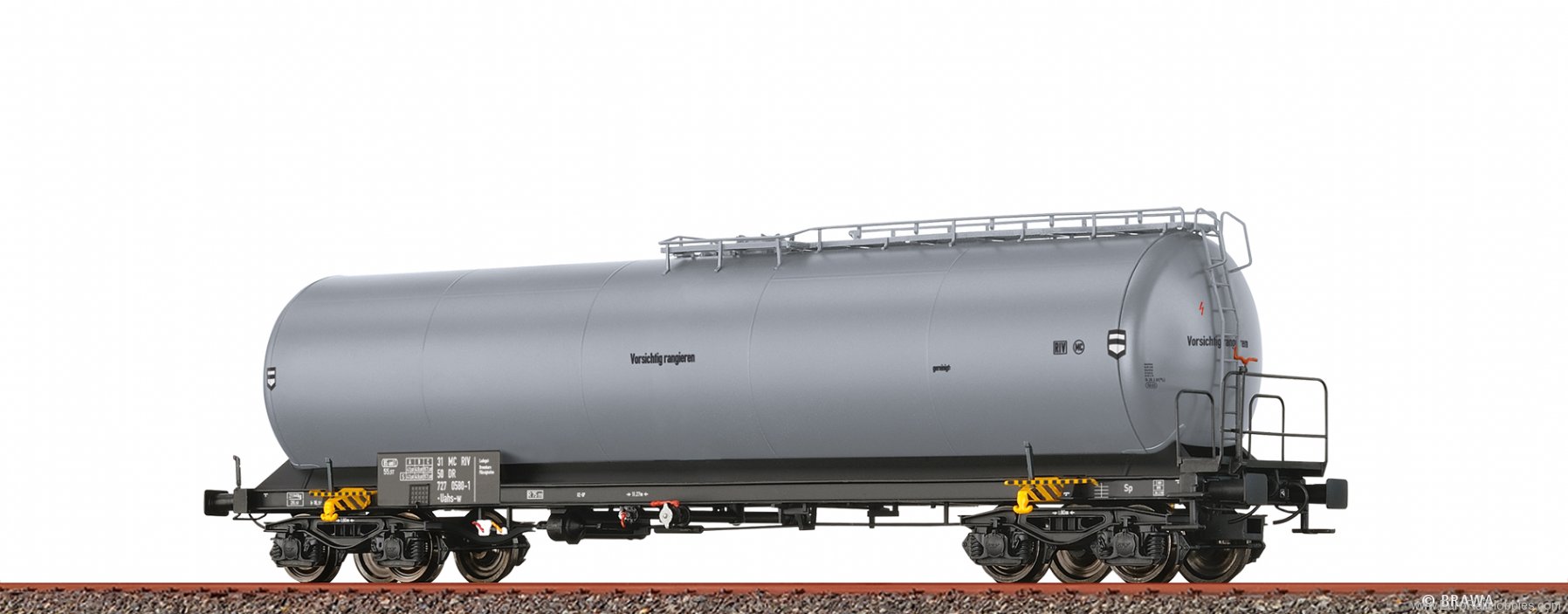 Brawa 50564 H0 Tank Car Uahs-w DR, IV