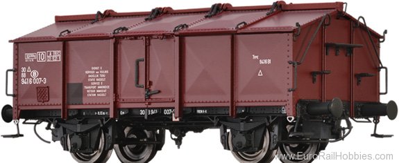 Brawa 50569 Lidded Freight Car K SNCB