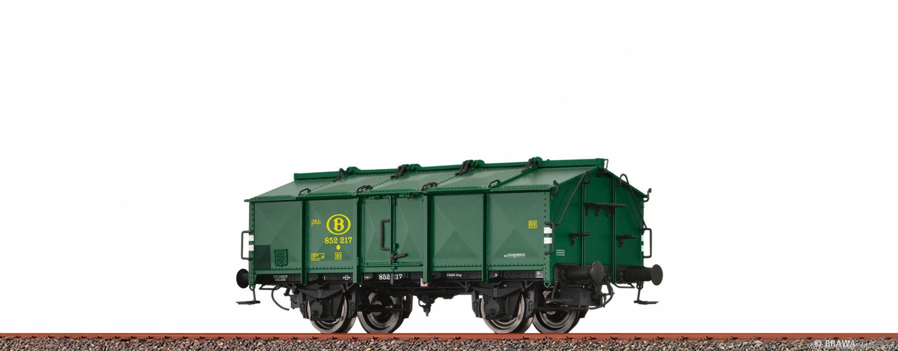 Brawa 50570 Lidded Freight Car K SNCB