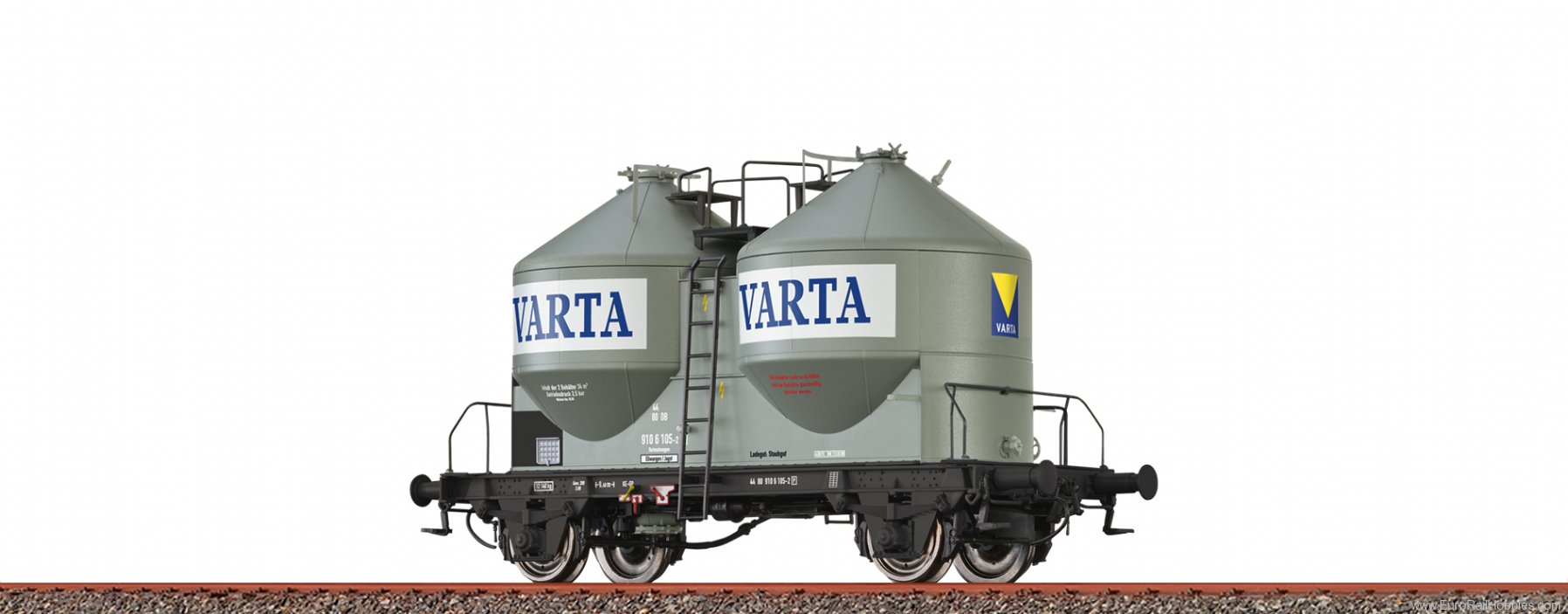 Brawa 50577 Special Freight Car Usc 909 Varta DB