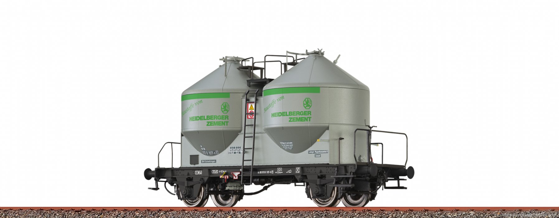 Brawa 50579 Special Freight Car Usc 909 Heidelberger Zeme