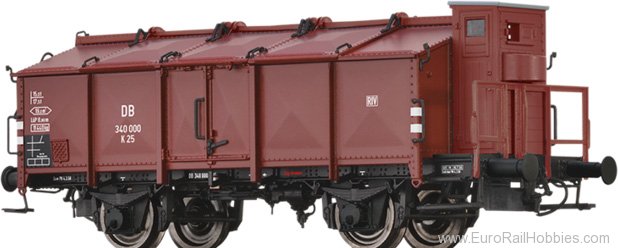 Brawa 50640 Lidded Freight Car K25 DB