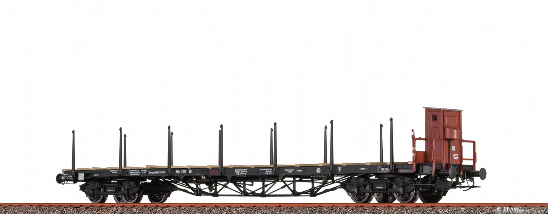Brawa 50649 Heavy Duty Freight Car SSl DRG
