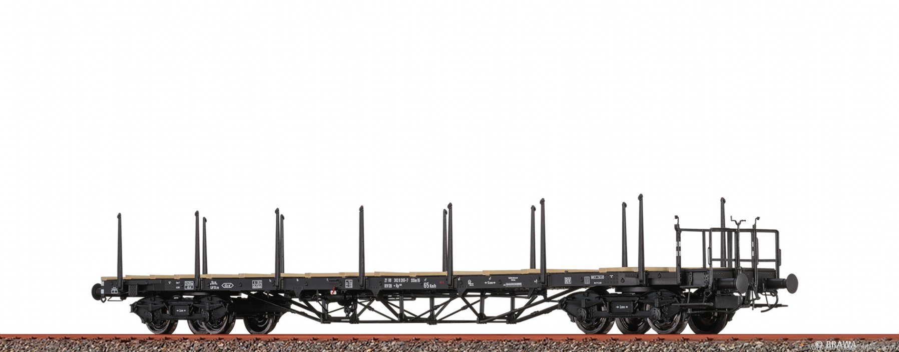 Brawa 50652 Heavy Duty Freight Car Rp 668 DB