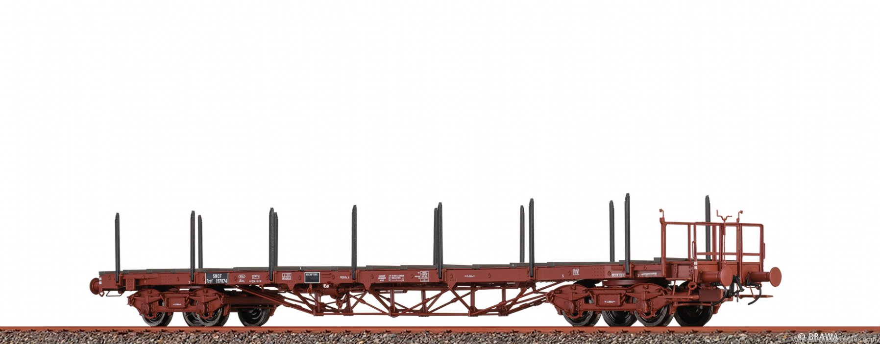 Brawa 50658 Flat Car Roryw SNCF 