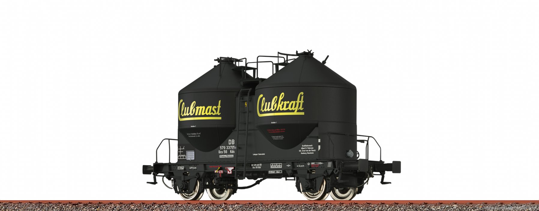 Brawa 50662 Special Freight Car Kds 56 Clubmast Clubkraft