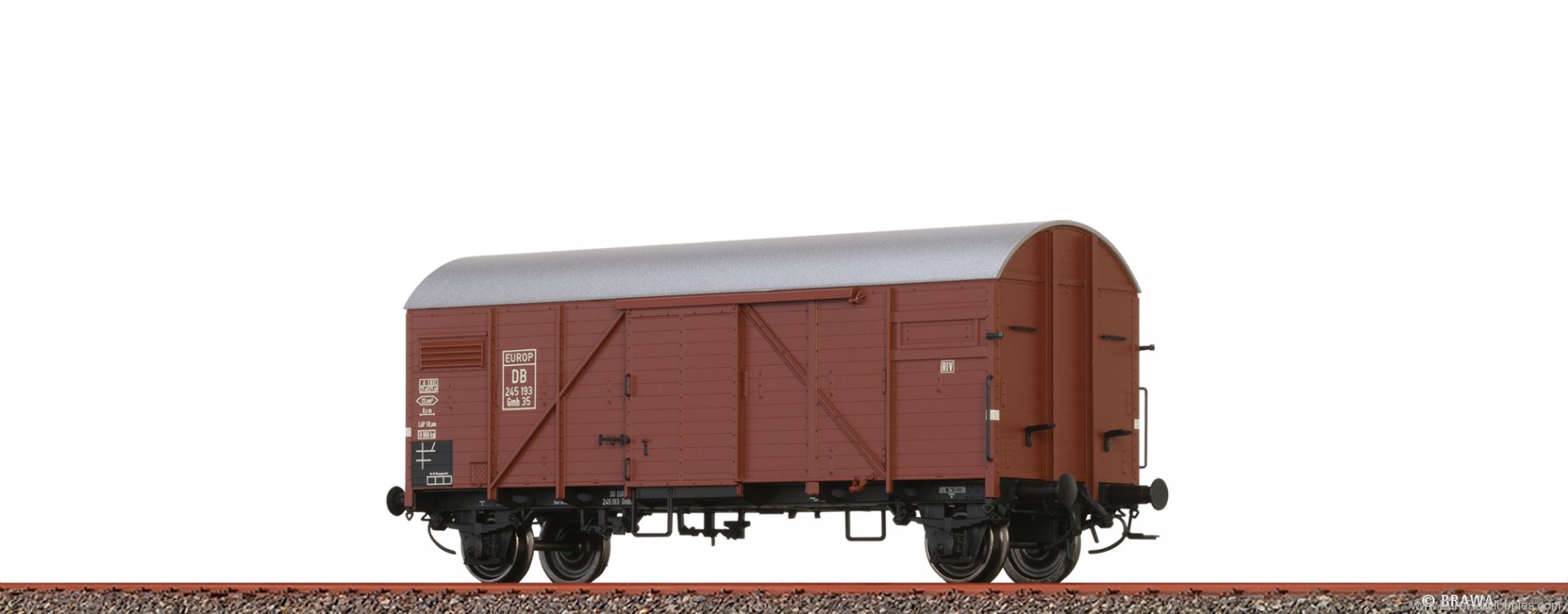 Brawa 50721 Covered Freight Car Gmhs35 EUROP DB