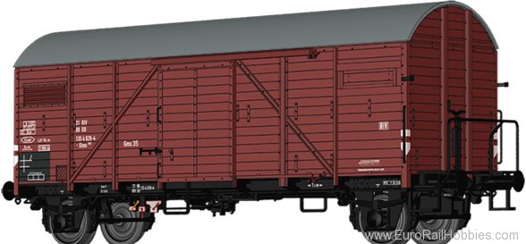 Brawa 50723 Covered Freight Car Glms201 DB