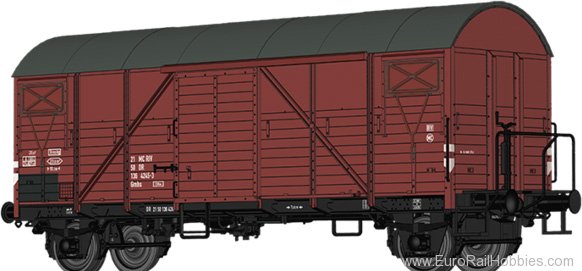 Brawa 50725 Covered Freight Car Glmrs[1364] DR