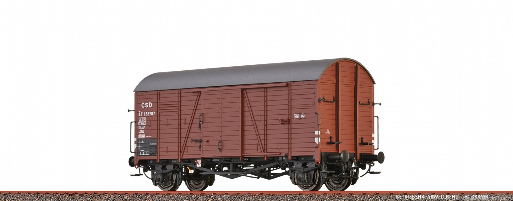 Brawa 50741 Covered Freight Car Zr NS