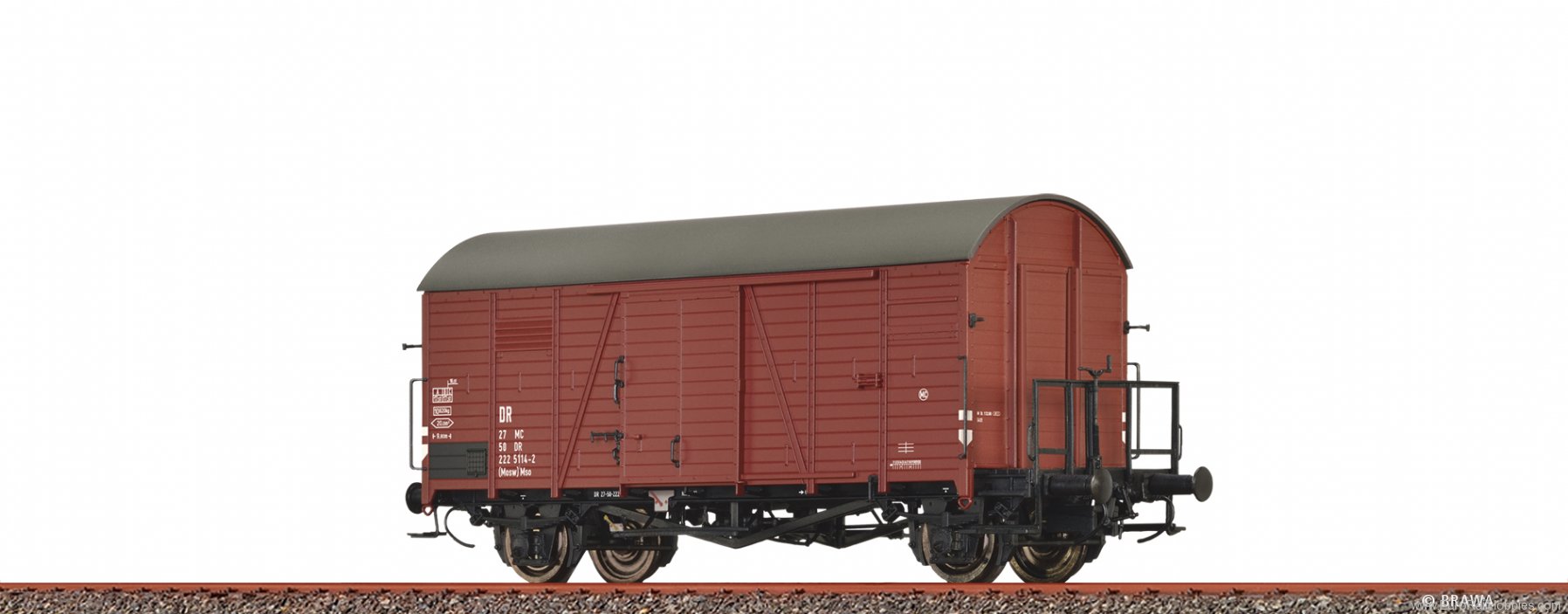 Brawa 50749 Covered Freight Car (Mosw) Mso DR