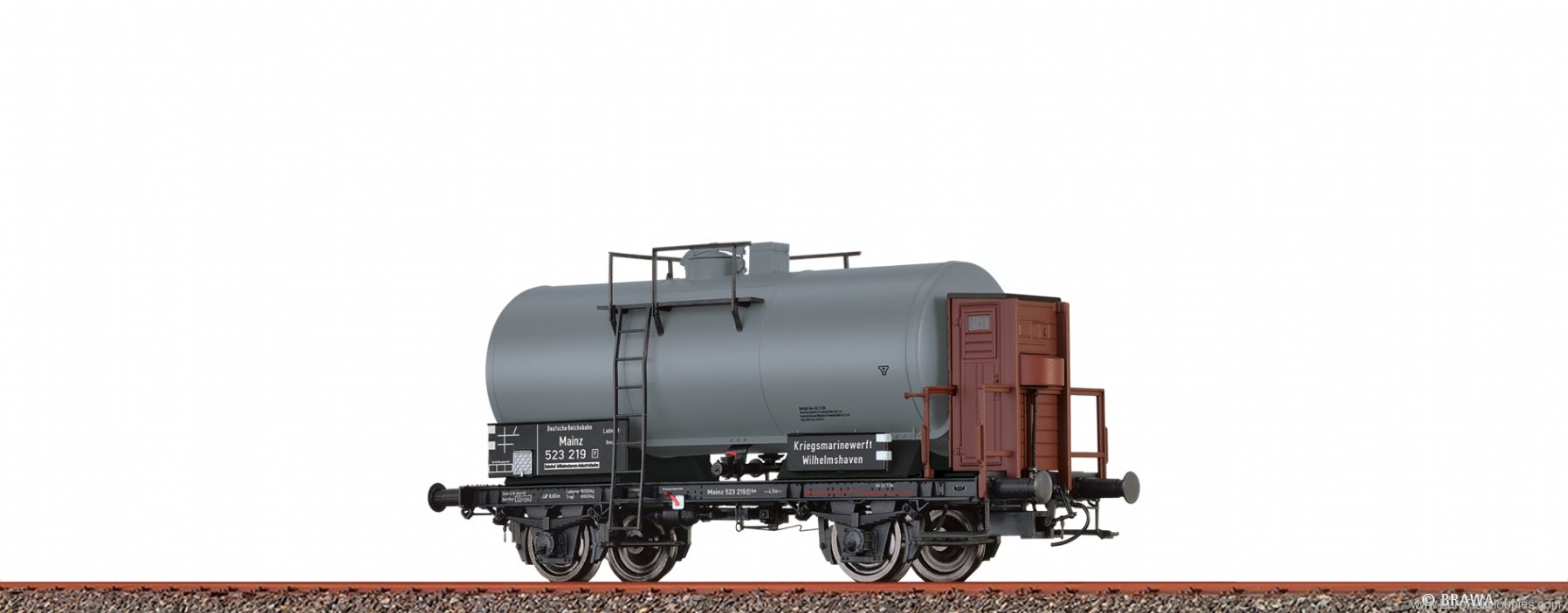 Brawa 50751 Tank Car 2-axle Z [P] DRG