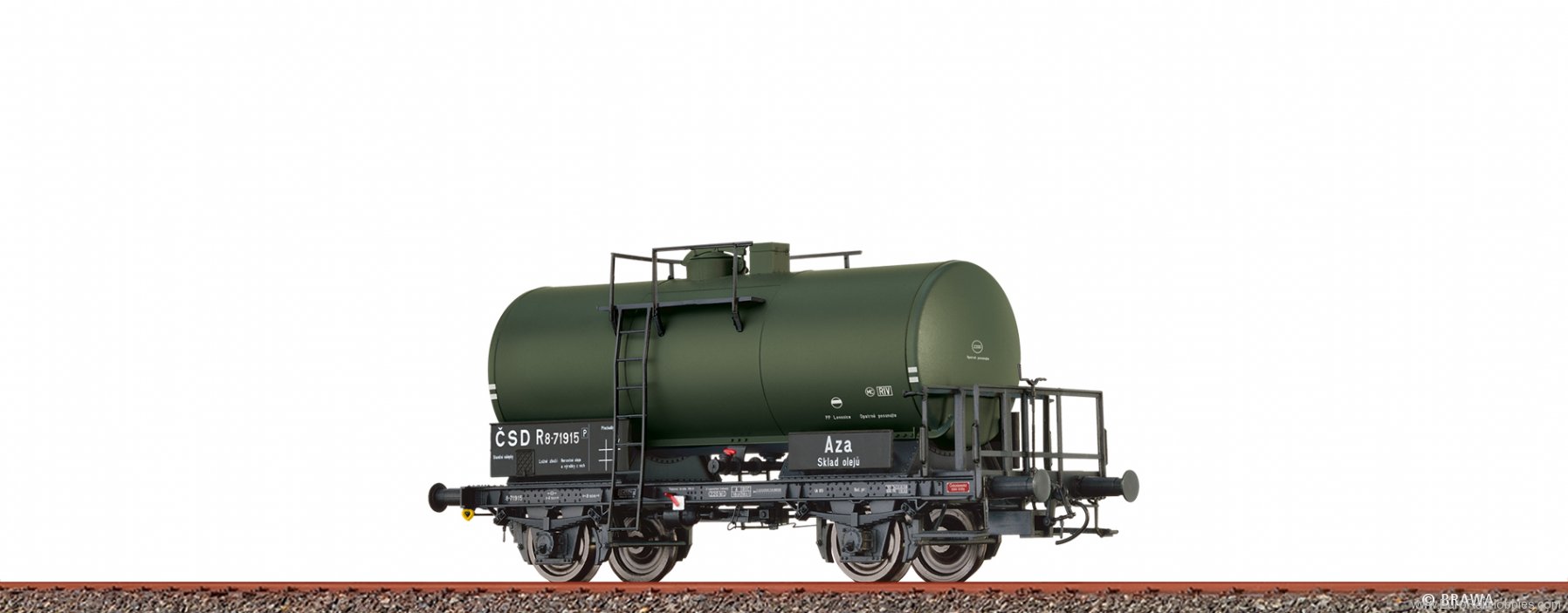 Brawa 50752 Tank Car 2-axle R CSD