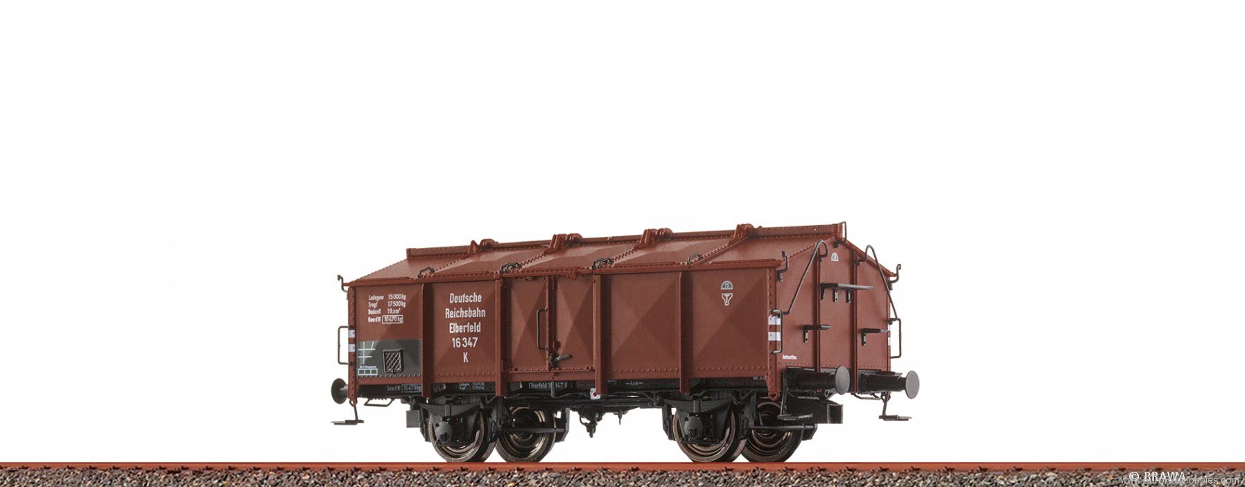 Brawa 50778 DRG Lidded Freight Car K