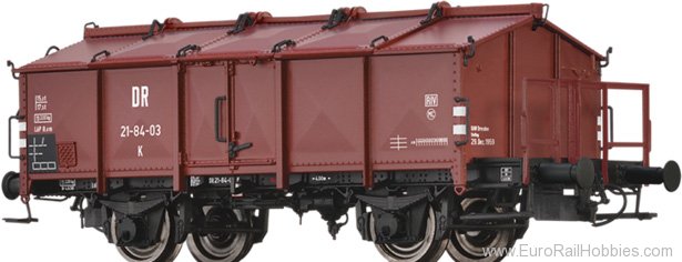 Brawa 50779 Lidded Freight Car K DR