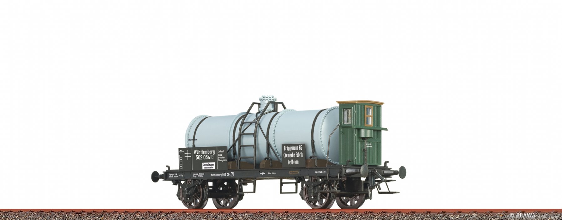 Brawa 50782 Tank Car Z [P] K.W.St.E.