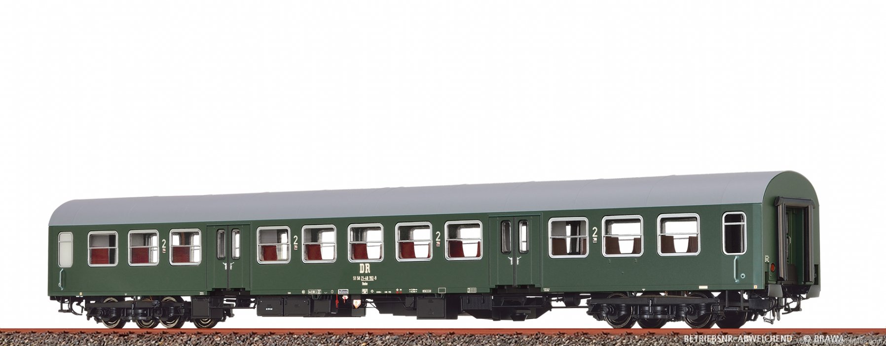 Brawa 50792 Passenger Coach Bmh DR