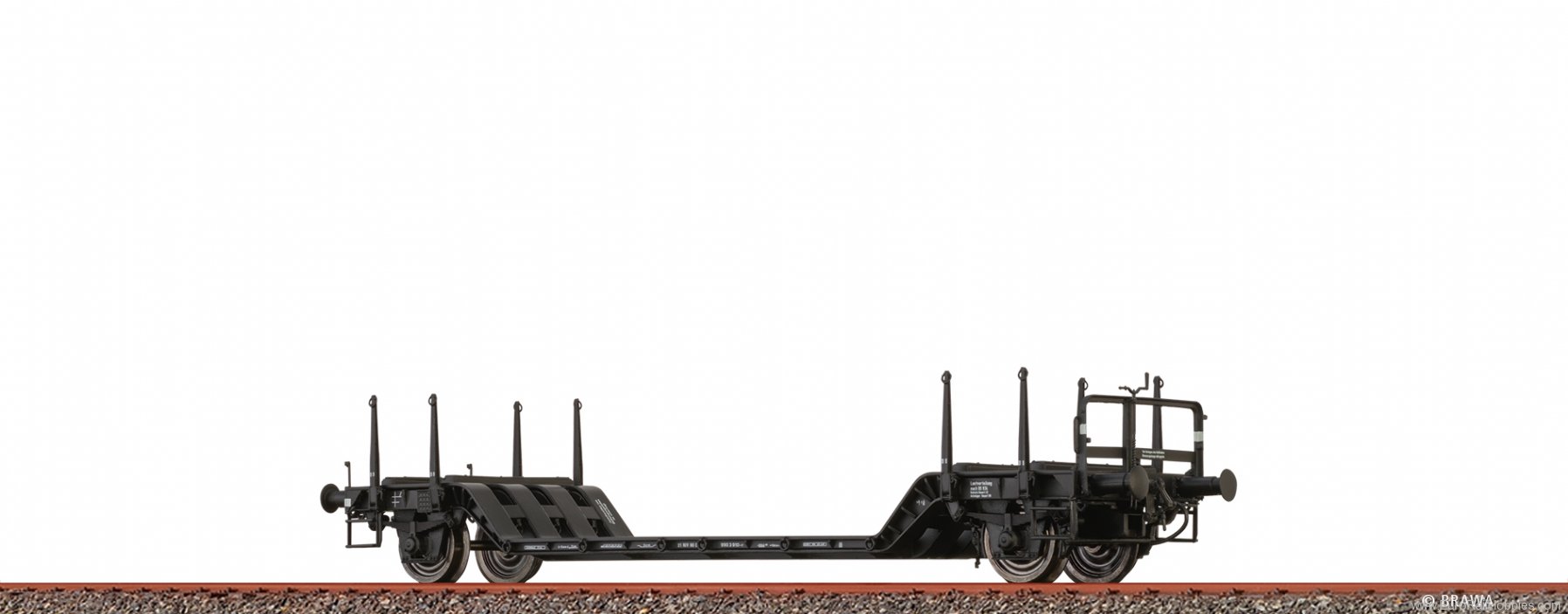 Brawa 50801 Low-loader Freight Car Uikk631 DB