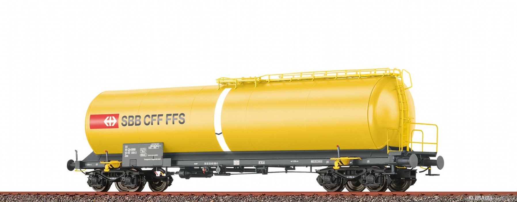 Brawa 50806 Tank Car Zas SBB