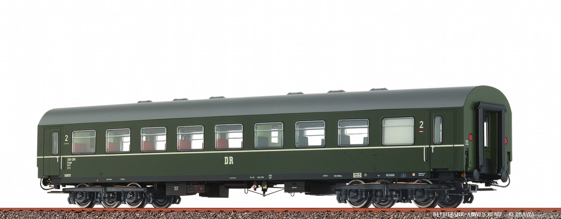 Brawa 50811 Passenger Coach B4mgl DR