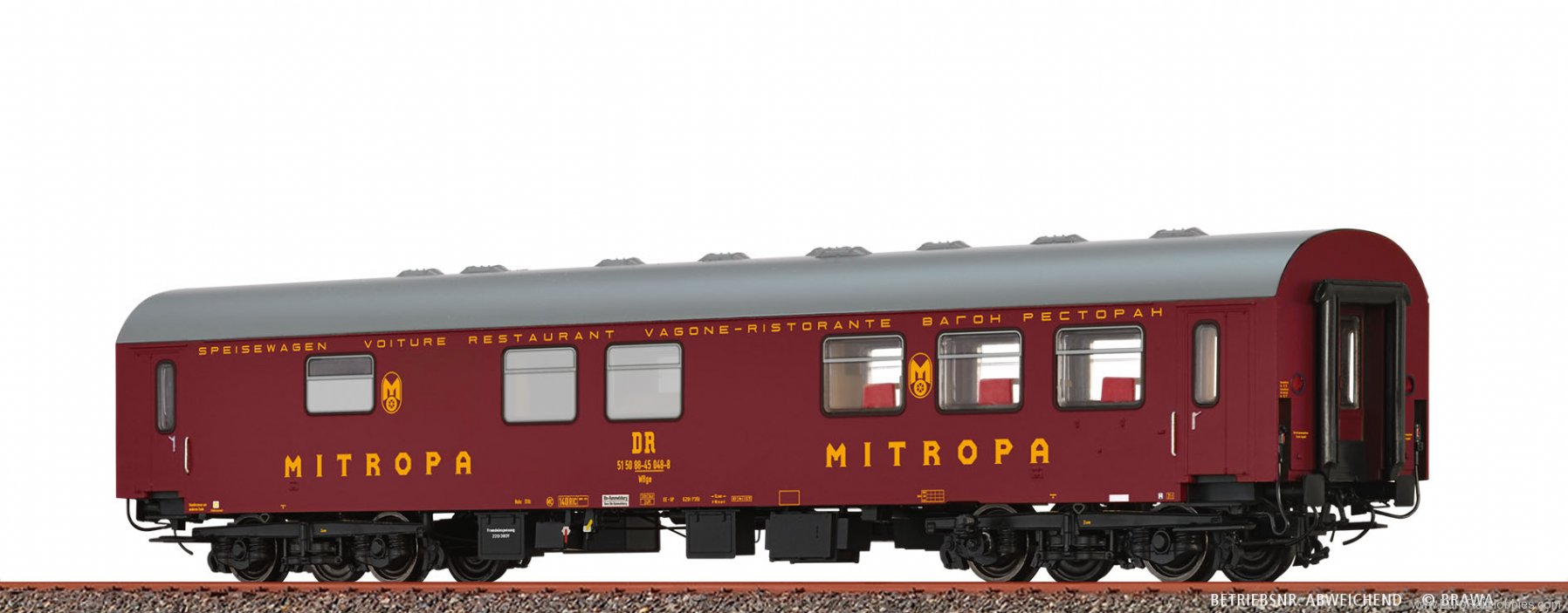 Brawa 50818 Dining Coach WRge DR