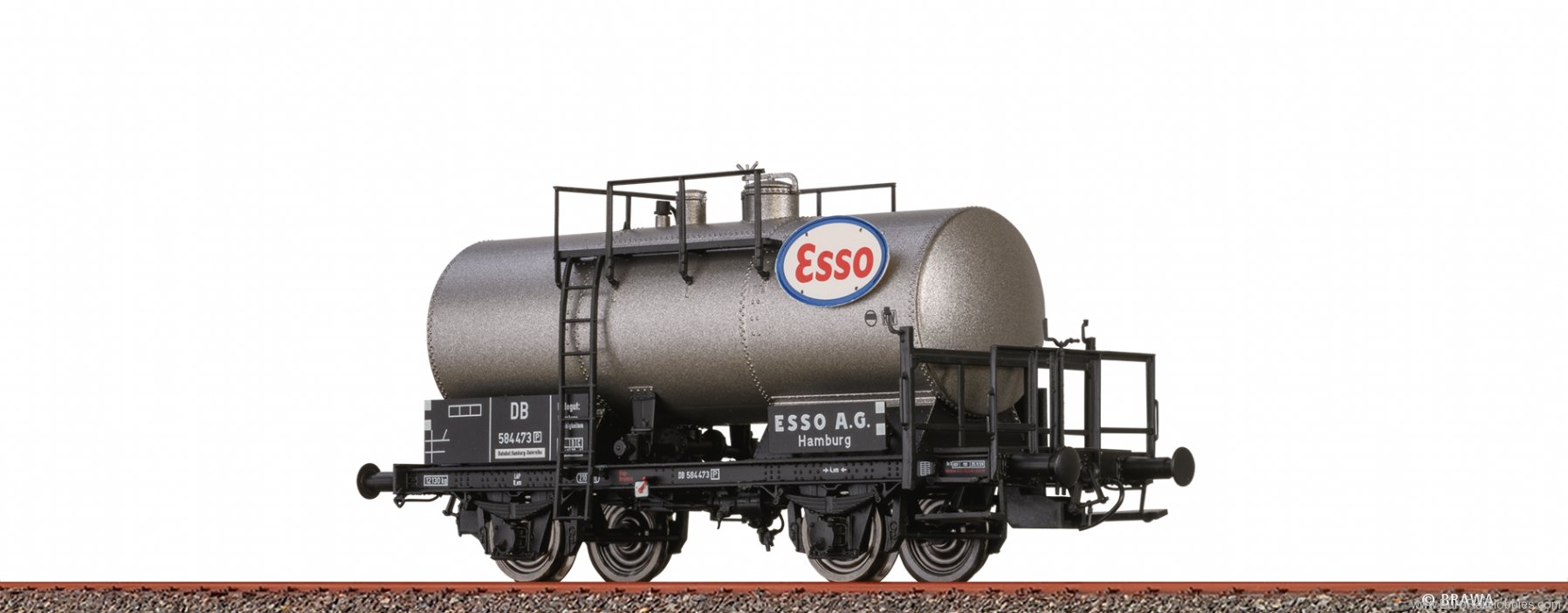 Brawa 50850 Tank Car 2-axle Z[P] Esso DB