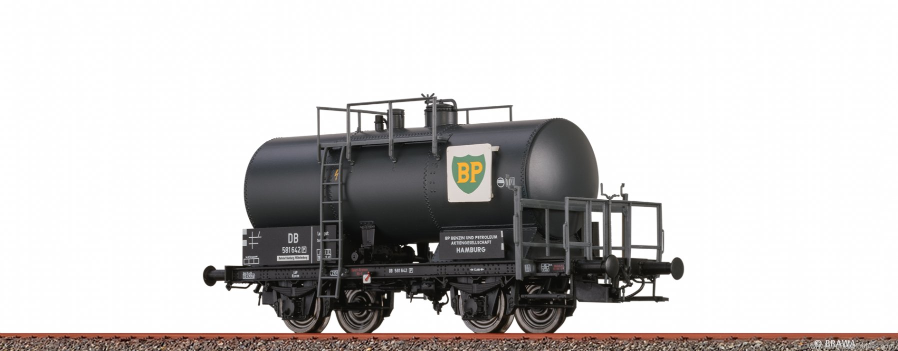 Brawa 50851 Tank Car 2-axle Z [P] BP DB